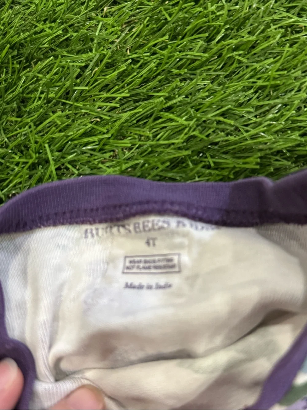 Burt’s Bees Fitted Pajama Set
